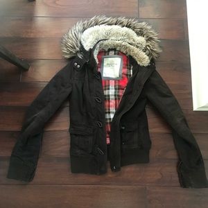 Brown Abercrombie & Fitch Jacket